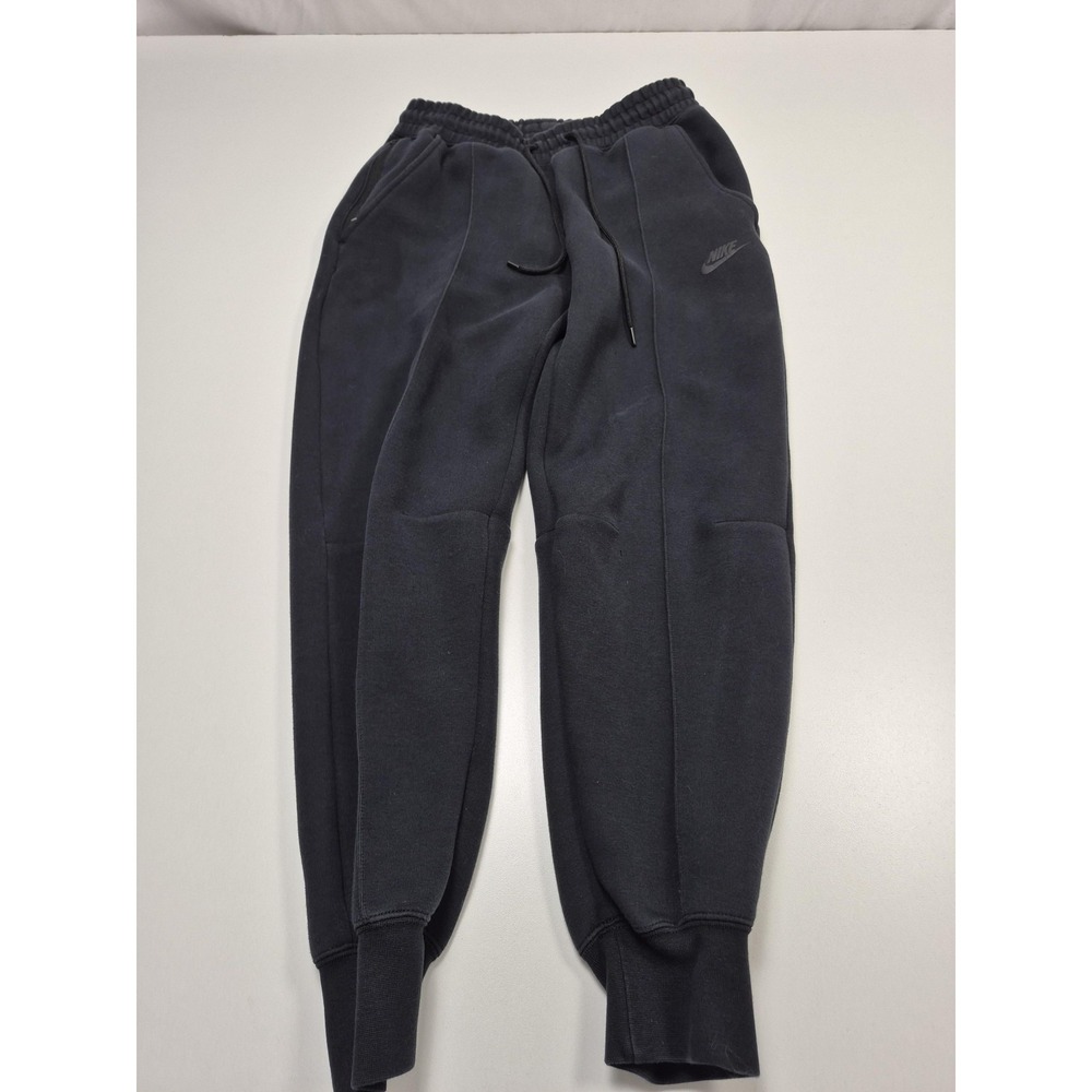 Nike Tech Pants NSW Fleece Joggers Black Women's XL FB8330-010